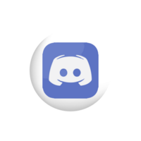 Discord social logotype, Social media icon can be used for web, mobile, ui. Discord icon png