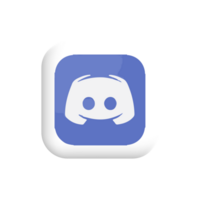 Discord social logotype, Social media icon can be used for web, mobile, ui. Discord icon png