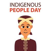 illustration graphic of men dressed in traditional Javanese clothes, perfect for international day, indigenous people day, celebrate, greeting card, etc. vector