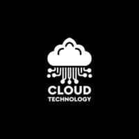 Cloud Technology logo, global, storage, cloud computing, bandwidth, website, corporate, download, upload, creative, tech, data, information, modern, transfer, cloud, service, marketing, technology vector