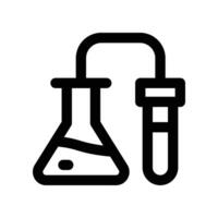 chemistry icon. line icon for your website, mobile, presentation, and logo design. vector