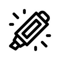 marker icon. line icon for your website, mobile, presentation, and logo design. vector