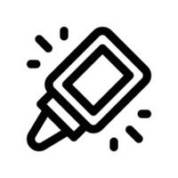 liquid glue icon. line icon for your website, mobile, presentation, and logo design. vector