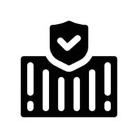 container icon. glyph icon for your website, mobile, presentation, and logo design. vector