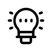 idea icon. line icon for your website, mobile, presentation, and logo design. vector