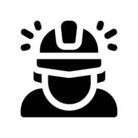 worker icon. glyph icon for your website, mobile, presentation, and logo design. vector