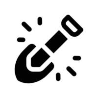 shovel icon. glyph icon for your website, mobile, presentation, and logo design. vector