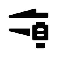 caliper icon. glyph icon for your website, mobile, presentation, and logo design. vector