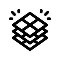 tiles icon. line icon for your website, mobile, presentation, and logo design. vector