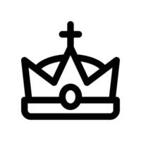 crown icon. line icon for your website, mobile, presentation, and logo design. vector