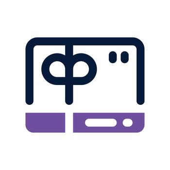 present icon. dual tone icon for your website, mobile, presentation, and logo design. vector