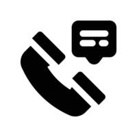contact us icon. glyph icon for your website, mobile, presentation, and logo design. vector