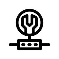 server icon. line icon for your website, mobile, presentation, and logo design. vector