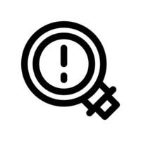 troubleshooting icon. line icon for your website, mobile, presentation, and logo design. vector