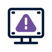 error icon. dual tone icon for your website, mobile, presentation, and logo design. vector
