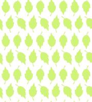 Seamless pattern of different leaves vector
