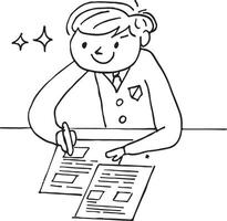 a student takes an exam with confidence vector