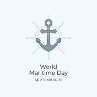 World Maritime Day design template good for usage. World Maritime Day design. Continuous line drawing. eps 10. vector