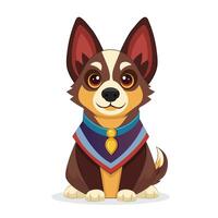 Guard Dogs Loyal, Alert, and Brave Protectors of Home and Property vector