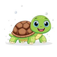 Turtles Ancient Reptiles with Hard Shells and Remarkable Longevity vector