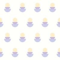 Minimalist Graphic Seamless Pattern Background. Pastel Swatch Textile Fabric Pattern vector
