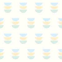 Minimalist Graphic Seamless Pattern Background. Pastel Swatch Textile Fabric Pattern vector