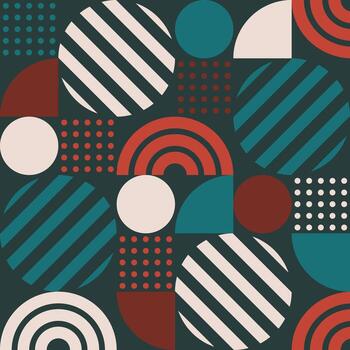 geometric pattern background vector