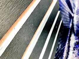 Abstract background unique texture create from photography effect on wooden plank photo