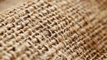 The natural variations in the color of jute fibers add depth and interest to this tightly woven durable textile photo
