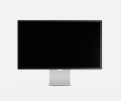 Realstic computer Screen Display Mockup Design psd