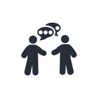 Communication icon. .Editable stroke.linear style sign for use web design,logo.Symbol illustration. vector