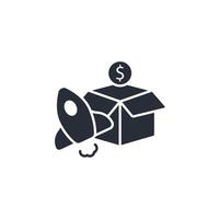 Launch icon. .Editable stroke.linear style sign for use web design,logo.Symbol illustration. vector