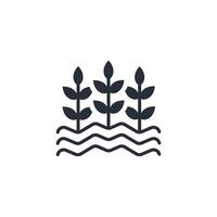 agriculture icon. .Editable stroke.linear style sign for use web design,logo.Symbol illustration. vector