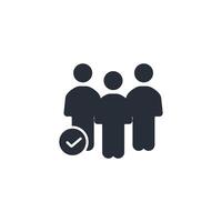 participation icon. .Editable stroke.linear style sign for use web design,logo.Symbol illustration. vector