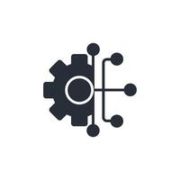 Technology icon. .Editable stroke.linear style sign for use web design,logo.Symbol illustration. vector