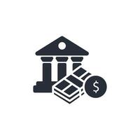 Public administration icon. .Editable stroke.linear style sign for use web design,logo.Symbol illustration. vector