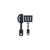 utensils icon. .Editable stroke.linear style sign for use web design,logo.Symbol illustration. vector
