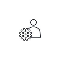 remission icon. .Editable stroke.linear style sign for use web design,logo.Symbol illustration. vector