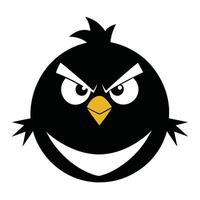 Angry Bird Illustration High Quality Art for Creative Projects vector