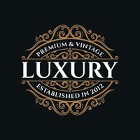 Luxury Royal Brand Logo Design Template vector
