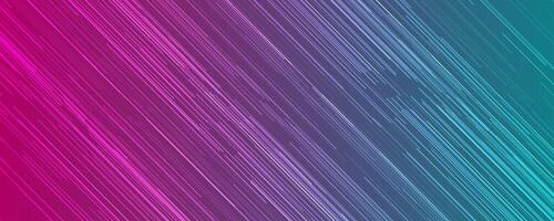 Purple blue minimal lines abstract technology background vector