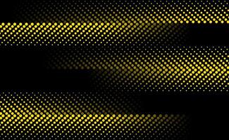 Abstract yellow dotted pattern geometric background vector