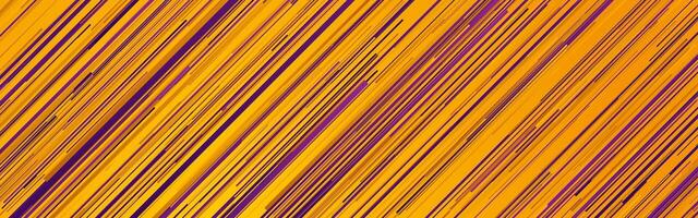 Orange violet lines and stripes abstract tech background vector