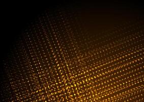 Neon glowing futuristic dotted lines abstract background vector
