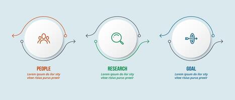 Timeline chart business infographic template. vector