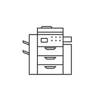 copier element icon vector