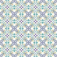abstract background with colorful floral ornament vector