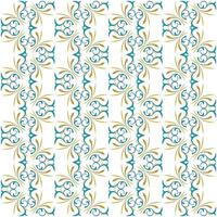 abstract background with colorful floral ornament vector