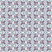 abstract background with colorful floral ornament vector