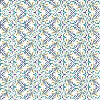 abstract background with colorful floral ornament vector